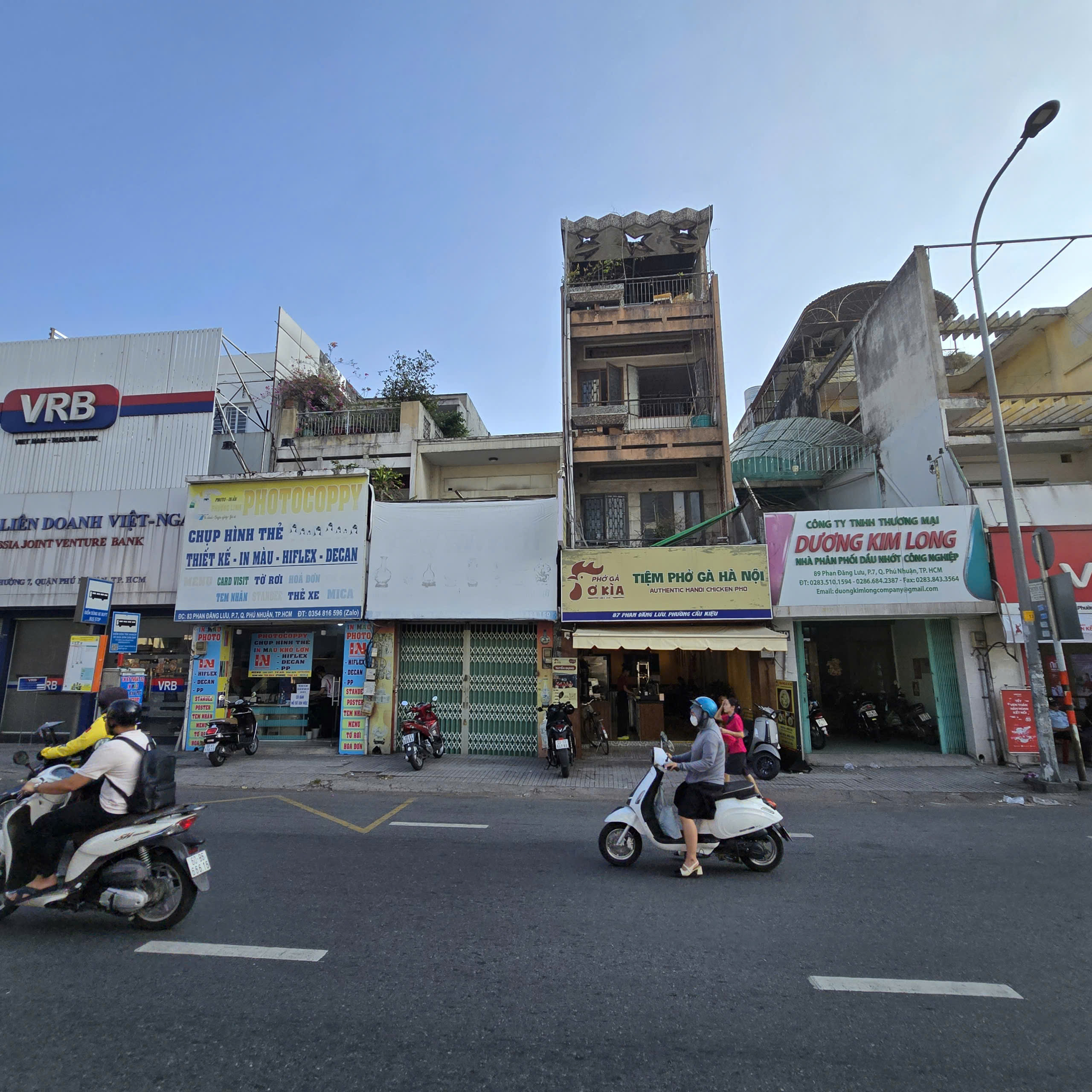 Bán nhà mặt tiền 85-87 Phan Đăng Lưu