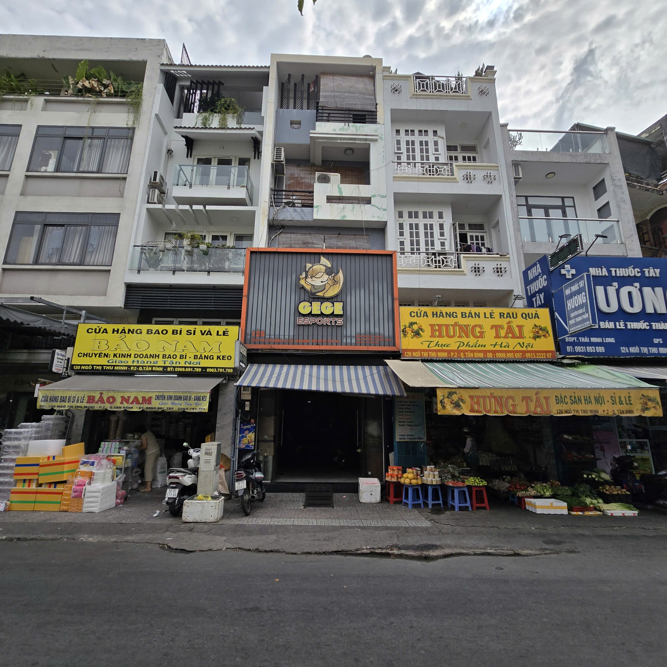 Bán nhà mặt tiền đường Ngô Thị Thu Minh