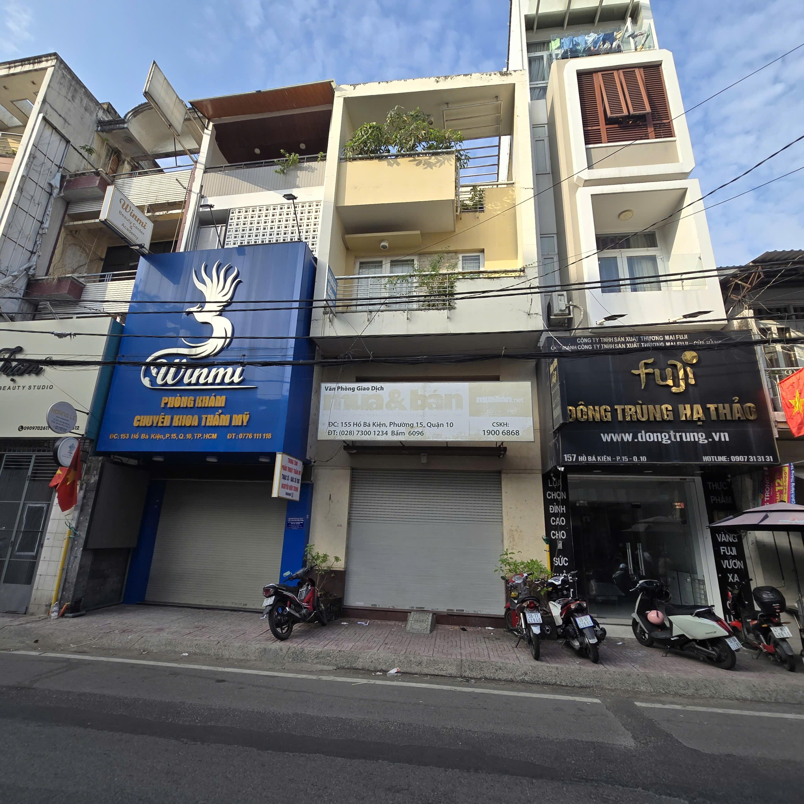 Bán nhà mặt tiền Hồ Bá Kiện