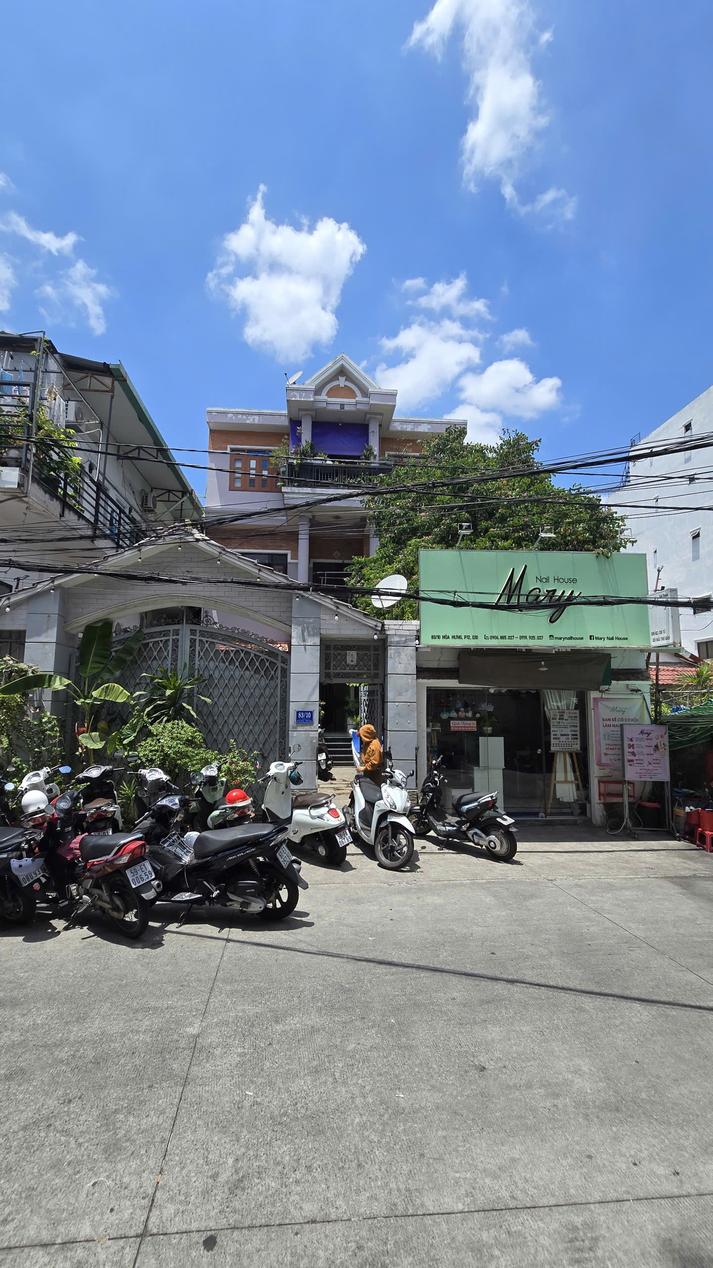 Bán nhà hẻm 83 Hòa Hưng