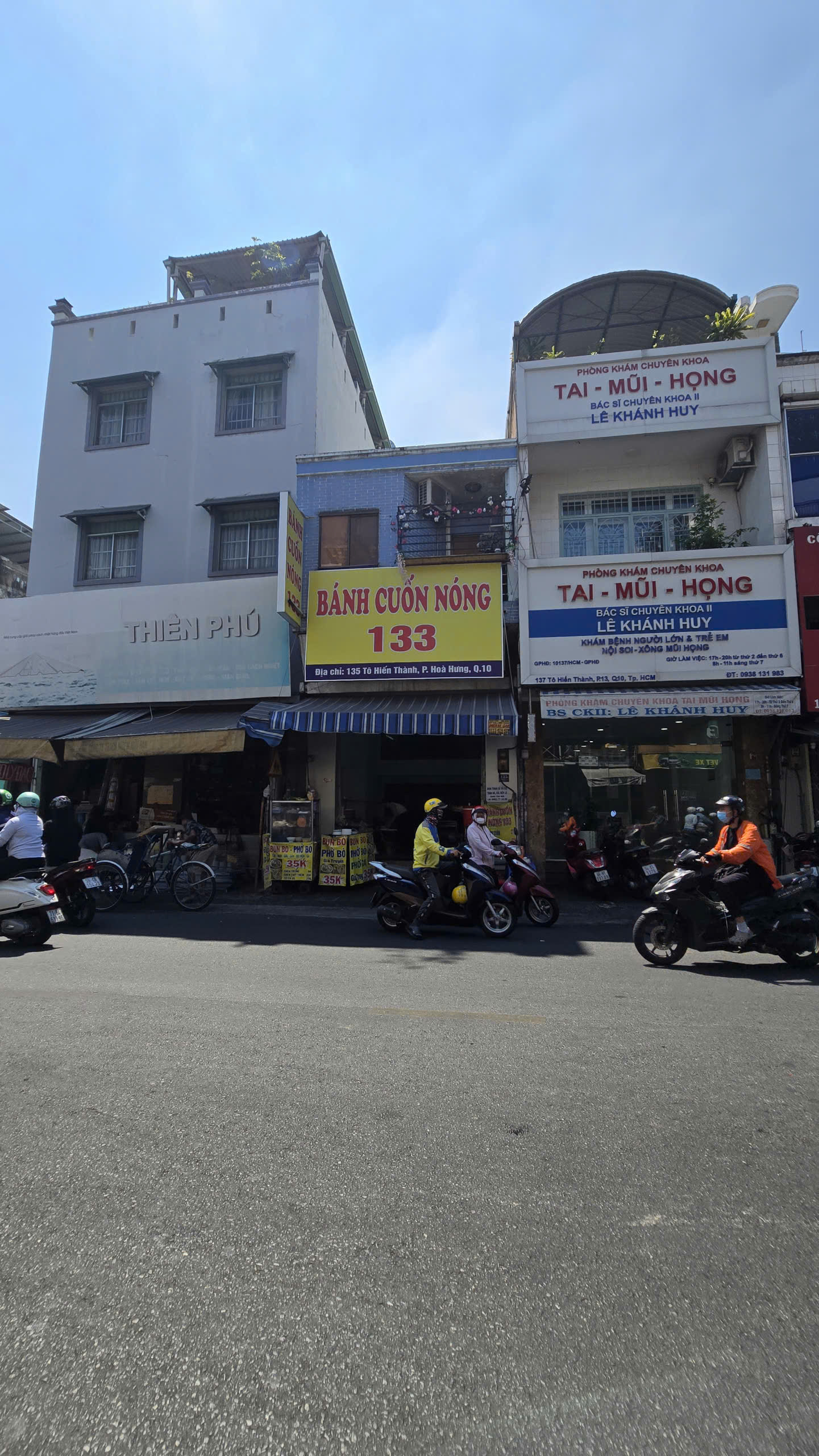 Bán nhà mặt tiền 135 Tô Hiến Thành