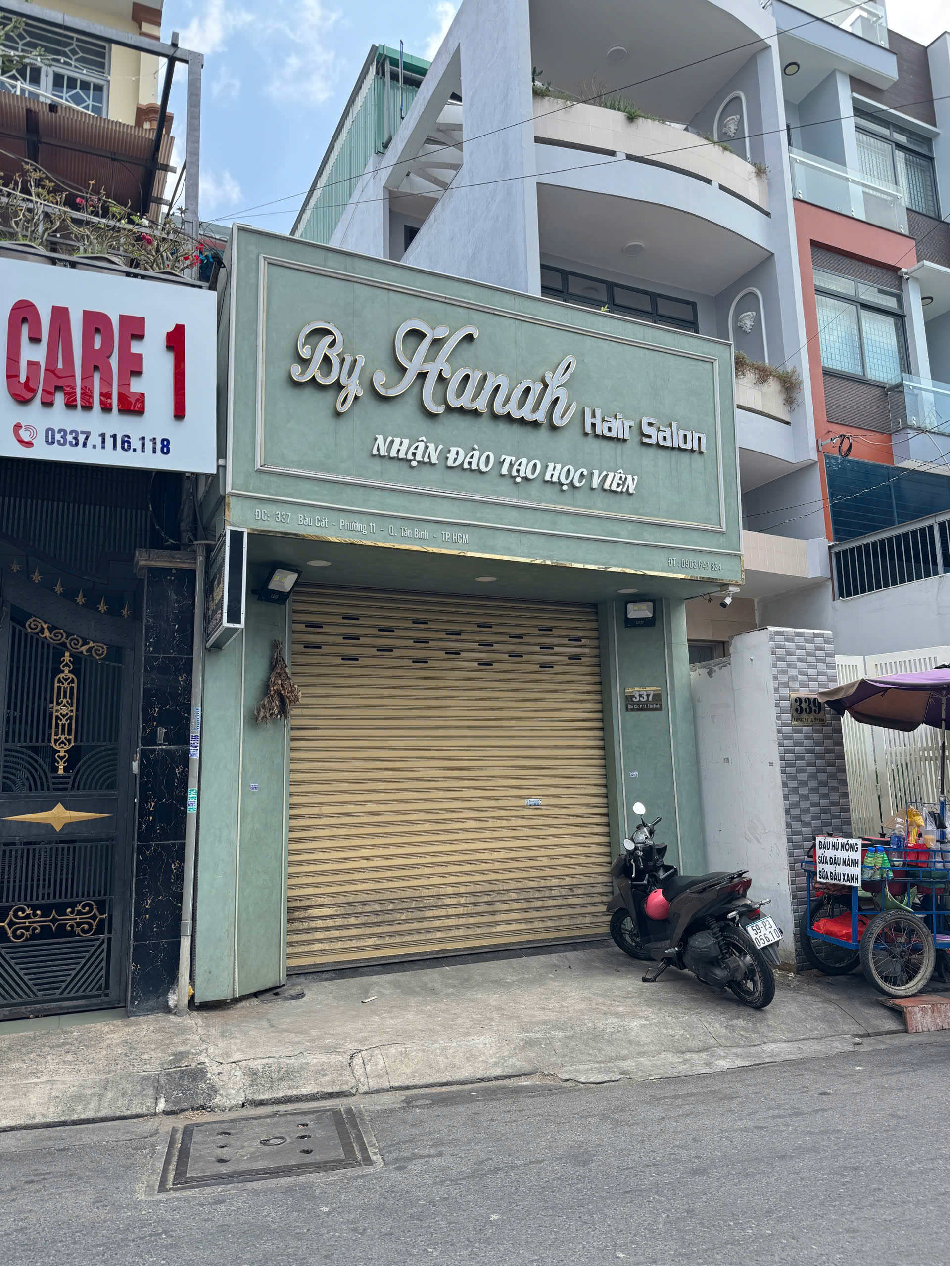 Bán nhà mặt tiền đường Bàu Cát