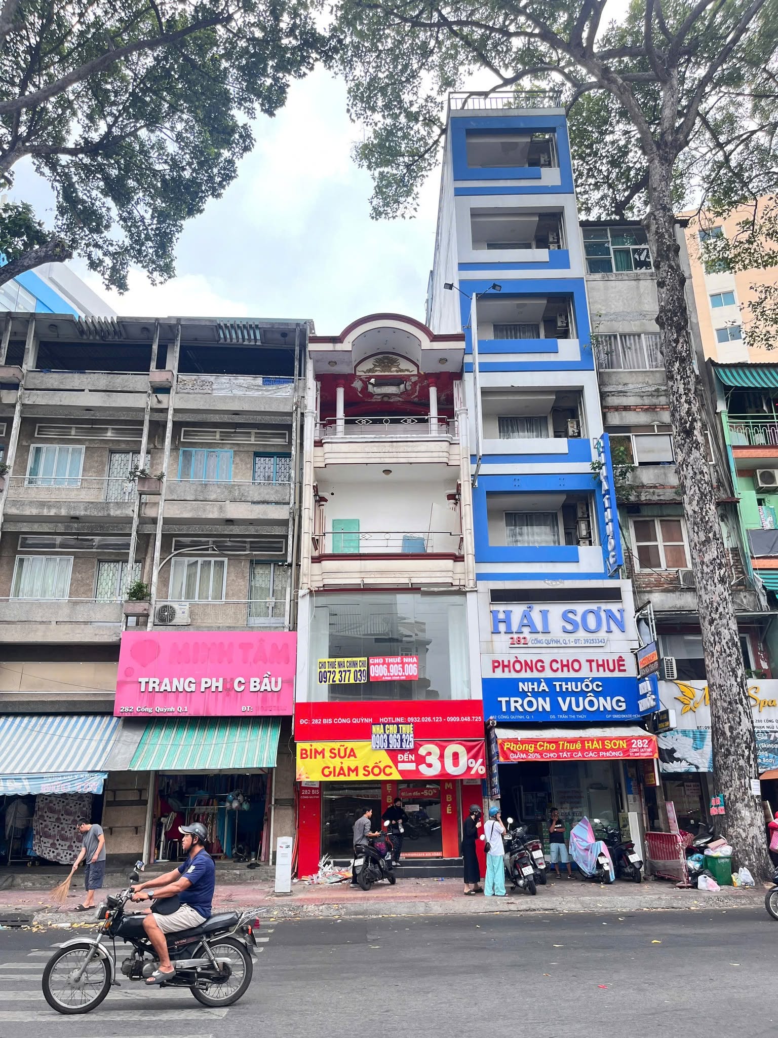 Bán CHDV mặt tiền đường Cống Quỳnh