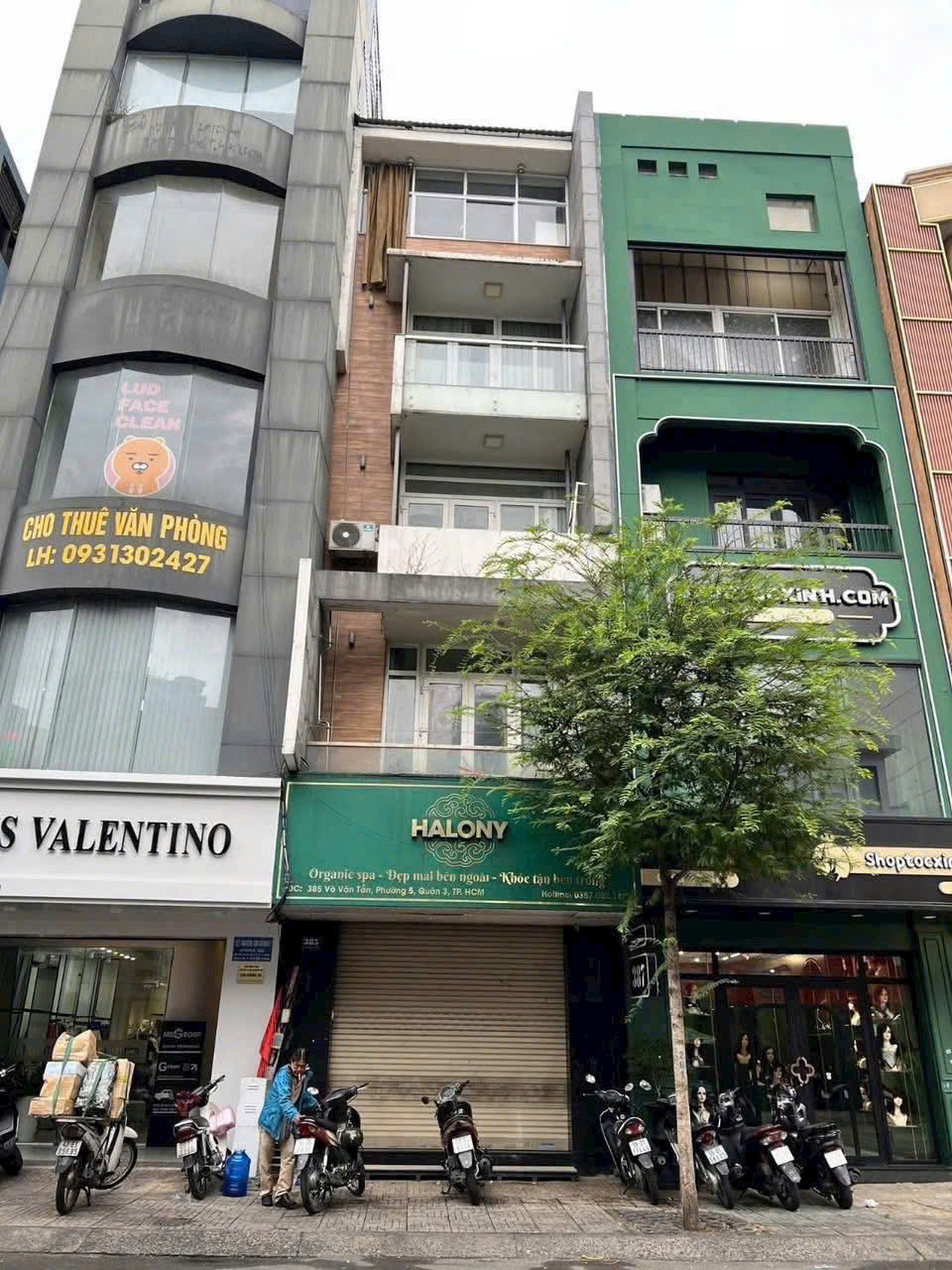 Bán nhà mặt tiền 385 Võ Văn Tần
